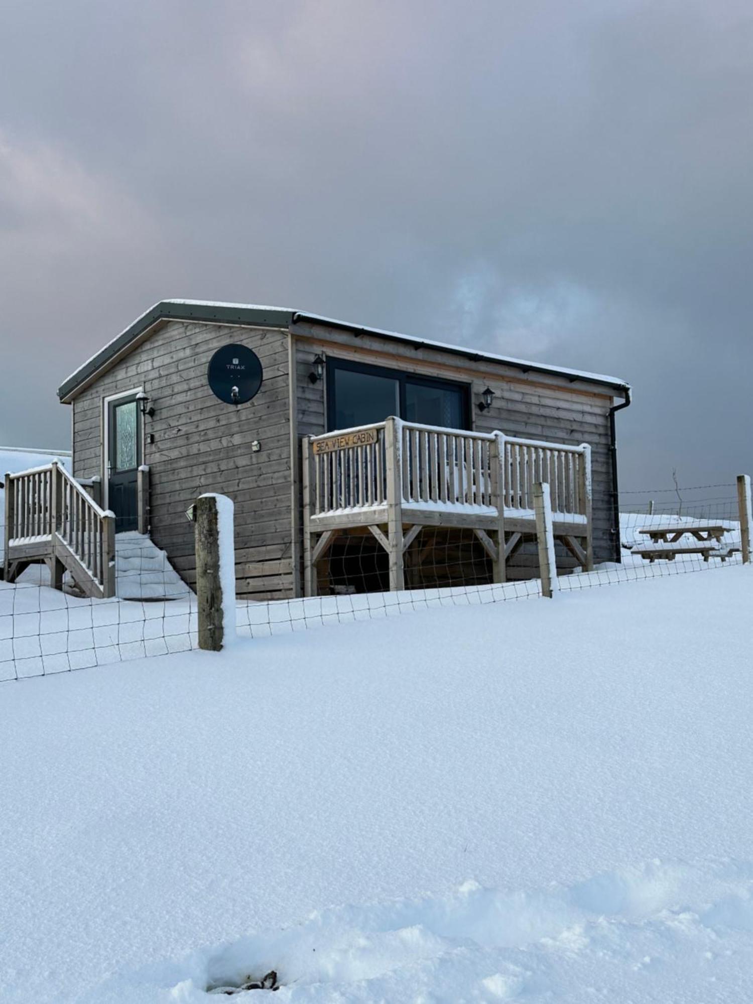 Sea View Cabin Clashnessie Exterior photo
